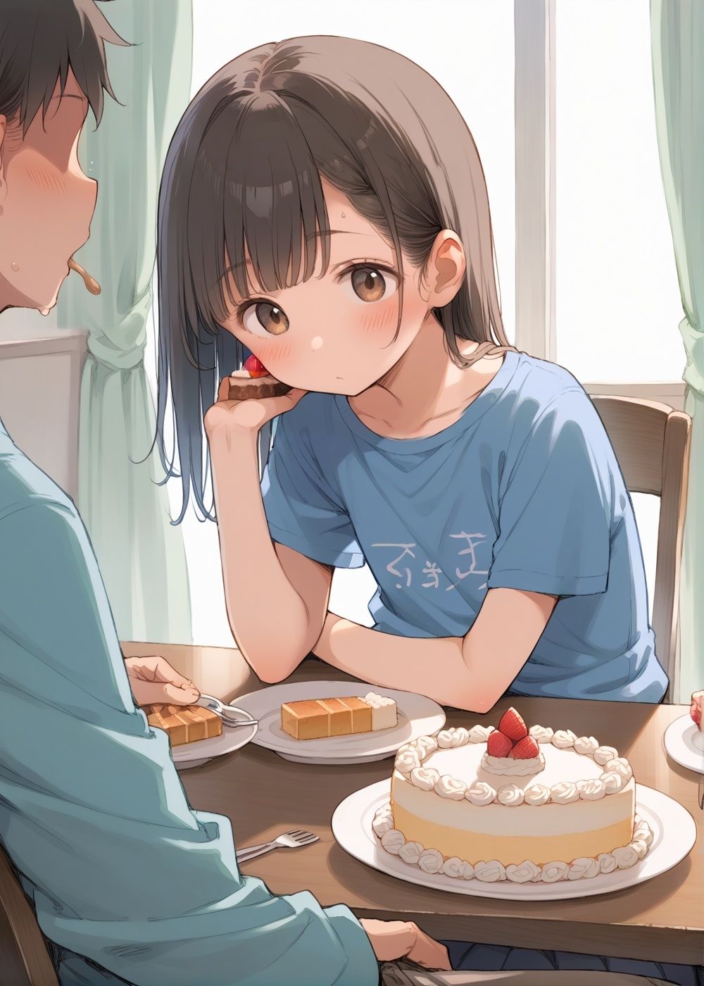 つるぺたちゃん はじめての性教育 - サンプル画像 1