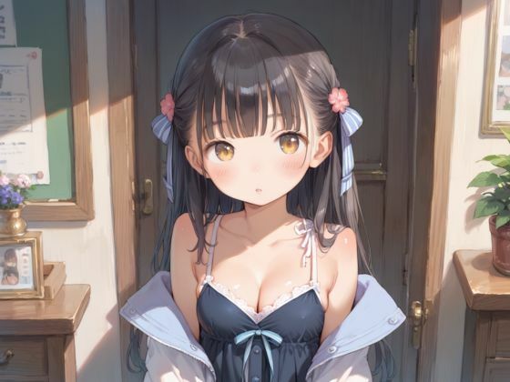 巨乳ロリっ子の種付け授業 - サンプル画像 1