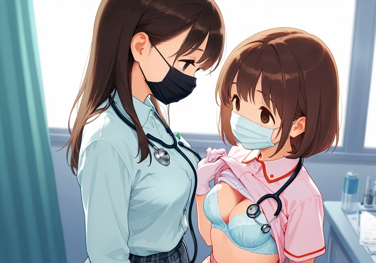 無防備な女子校生にえろ〜い健康診断を実施してみた - サンプル画像 4