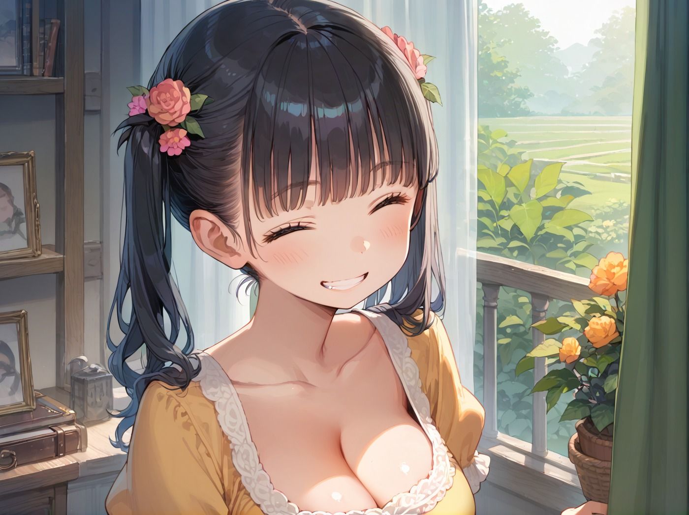 ロリ巨乳少女を孕ませたい！ - サンプル画像 1