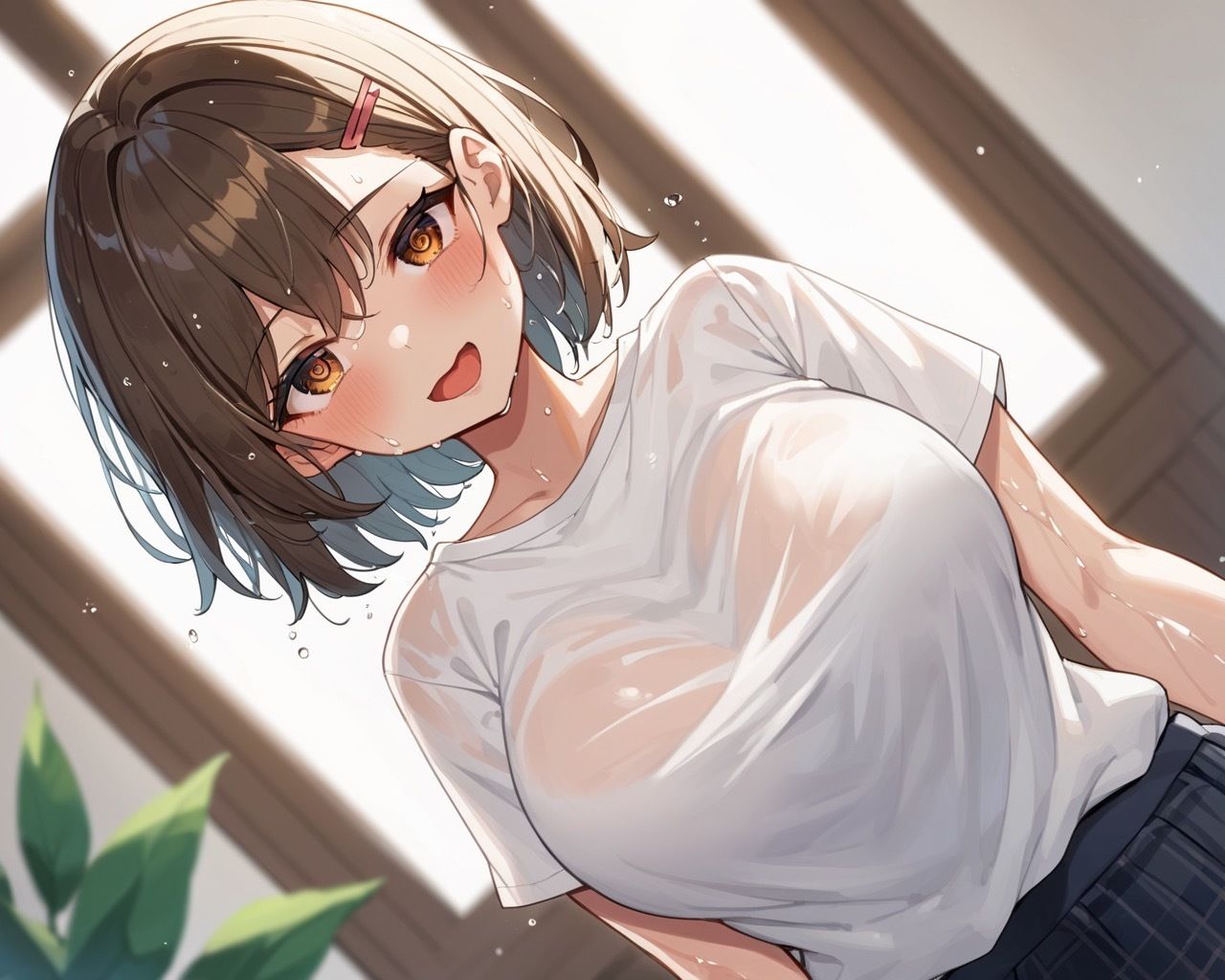 やっぱり女子校生が好き！生ハメ学園性活 - サンプル画像 1