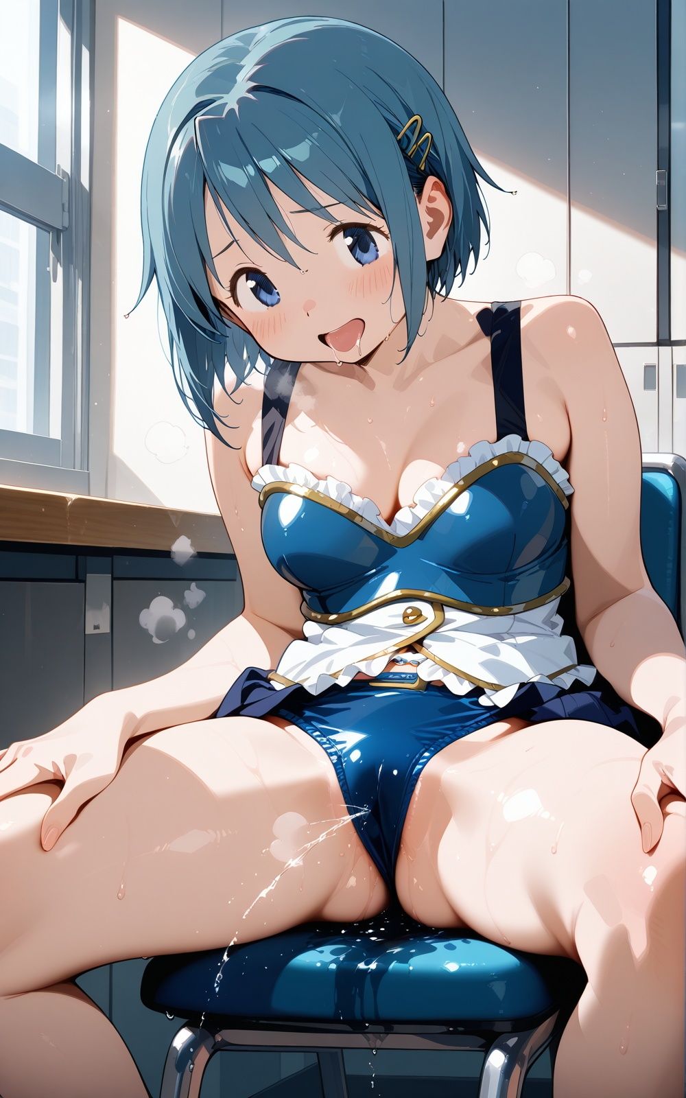 魔法少女まどか☆マギカ  美樹さやか似の女の子   画集vol.1 - サンプル画像 1