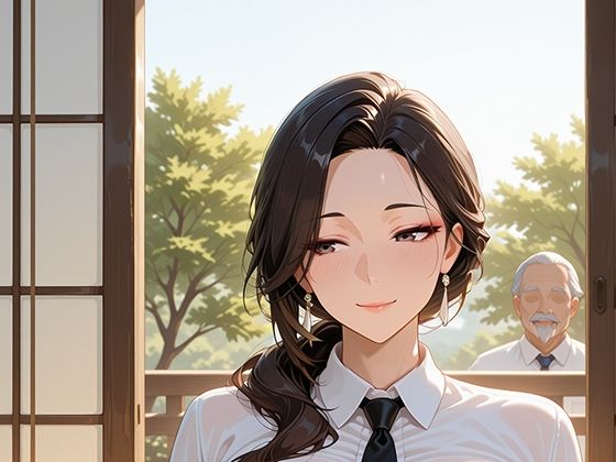 人妻秘書 夫の借金の肩代わりに愛人契約を結ぶ人妻 - サンプル画像 1