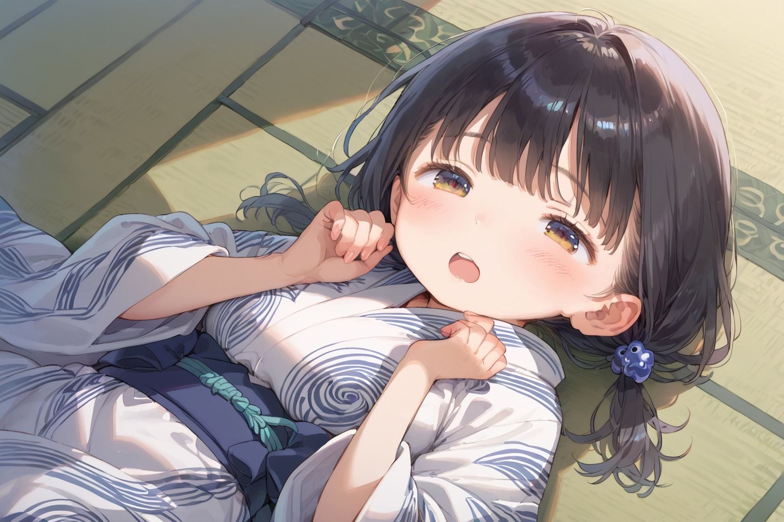 爆乳妹と淫らな温泉旅行 - サンプル画像 1