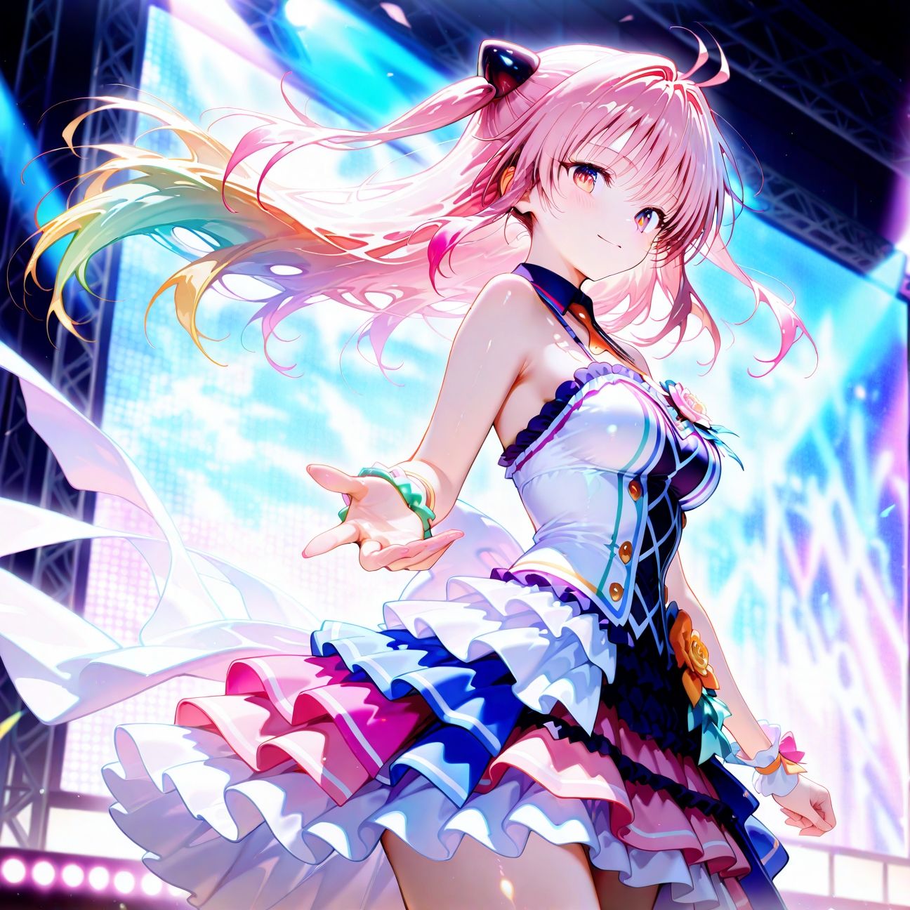 【Part5】JKアイドルコンサートで公開オナニー！☆自慢の竿で持ち帰りエッチ - サンプル画像 1