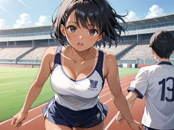 妊姦学園  〜陸上女子編〜 - サンプル画像 2