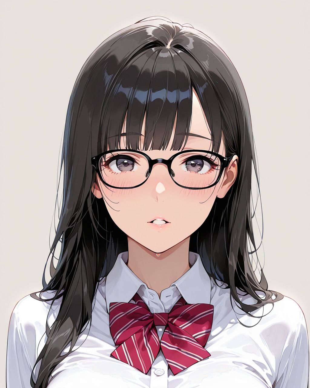クラスの性処理係  真面目な眼鏡女子編 - サンプル画像 1