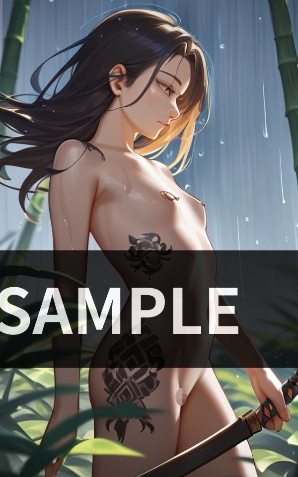 痣が発現していた女剣士たち - サンプル画像 4