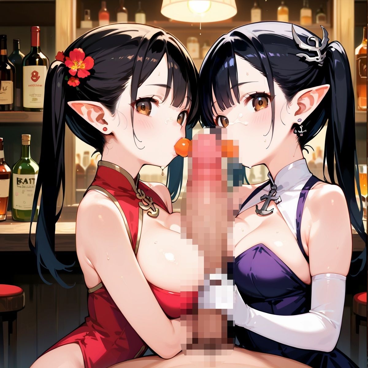 巨乳エルフに大量中出し！〜厳選画像230枚！〜 Vol.7 - サンプル画像 10