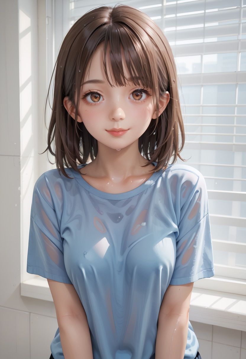 未経験つるぺたロリ妹を種付け - サンプル画像 1