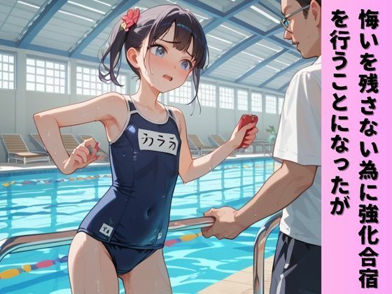 青春のスク水合宿  若者の性欲と無限精〇が溢れる乱交プール - サンプル画像 2