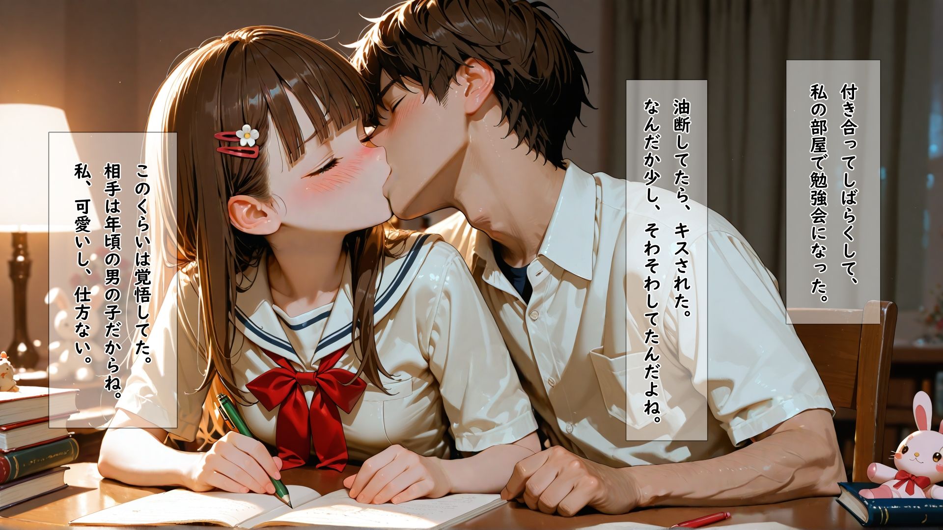異常性癖の彼氏に恥ずかしい恰好で身体を拘束されて何回イってもやめてもらえない女の子 - サンプル画像 2
