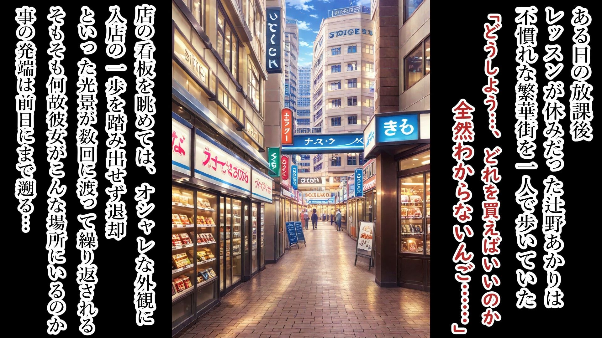 辻野あかりの万引き冤罪 - サンプル画像 1