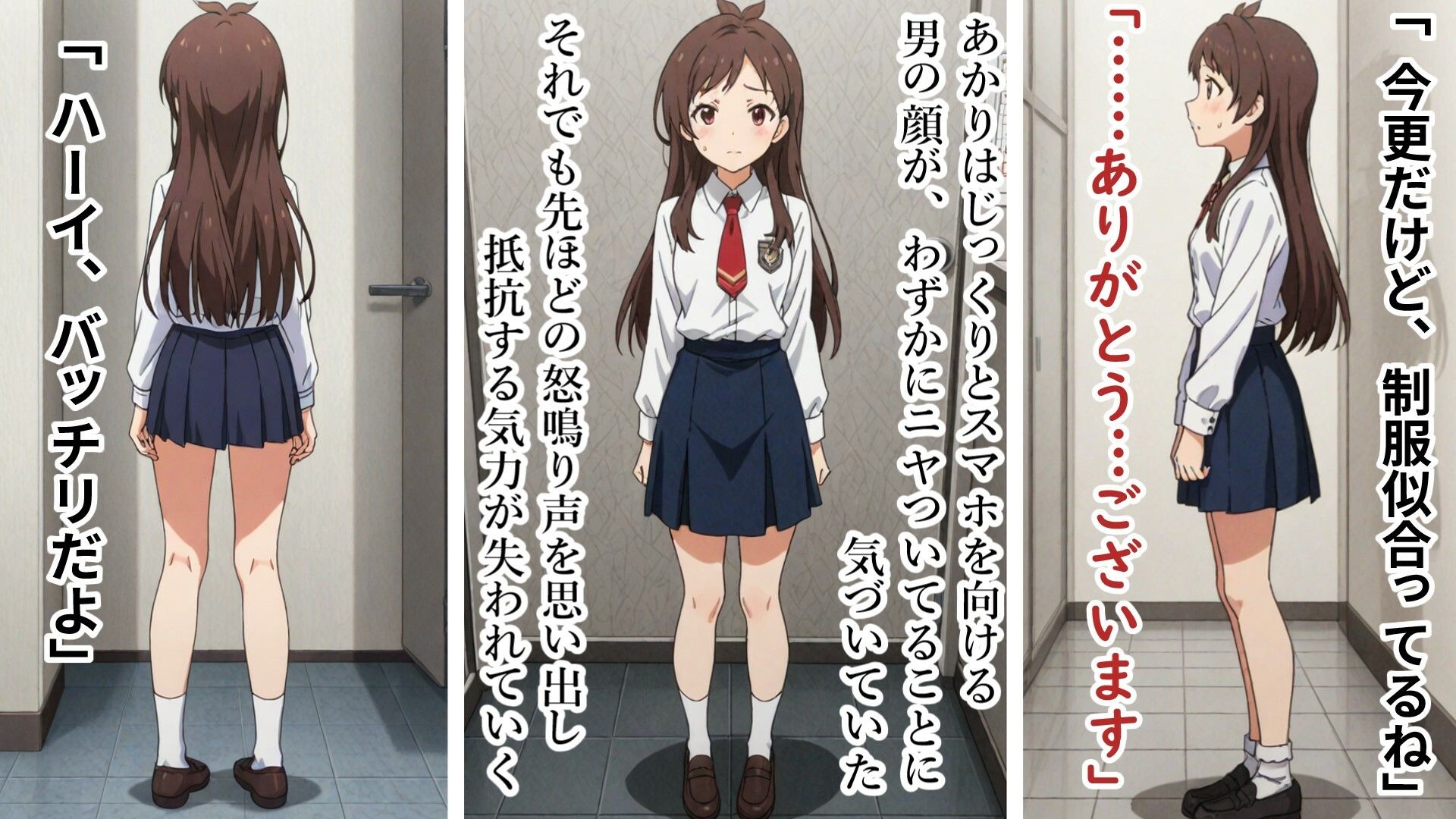 辻野あかりの万引き冤罪 - サンプル画像 2