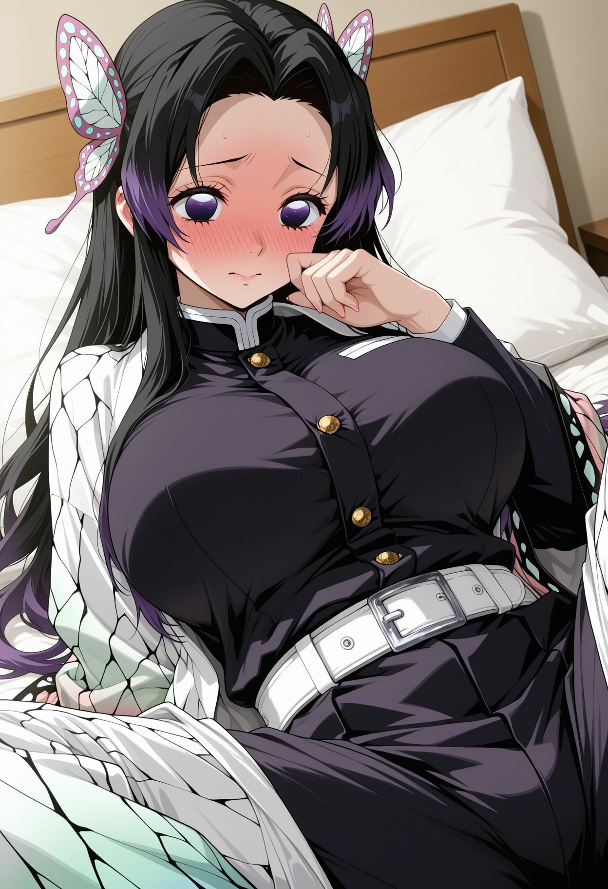 種付けおじさんがヒロインを孕ませる話【胡蝶カナエ】 - サンプル画像 2