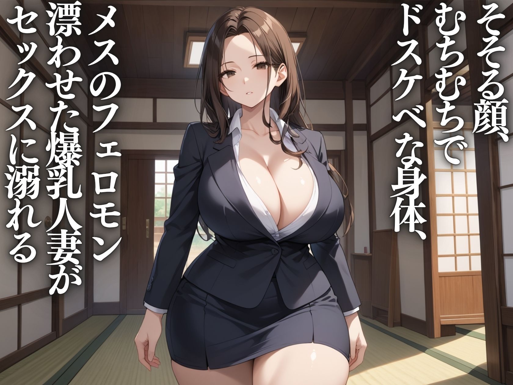 種付け不倫温泉〜会社の人妻上司とNTR汗だくセックス〜 - サンプル画像 1