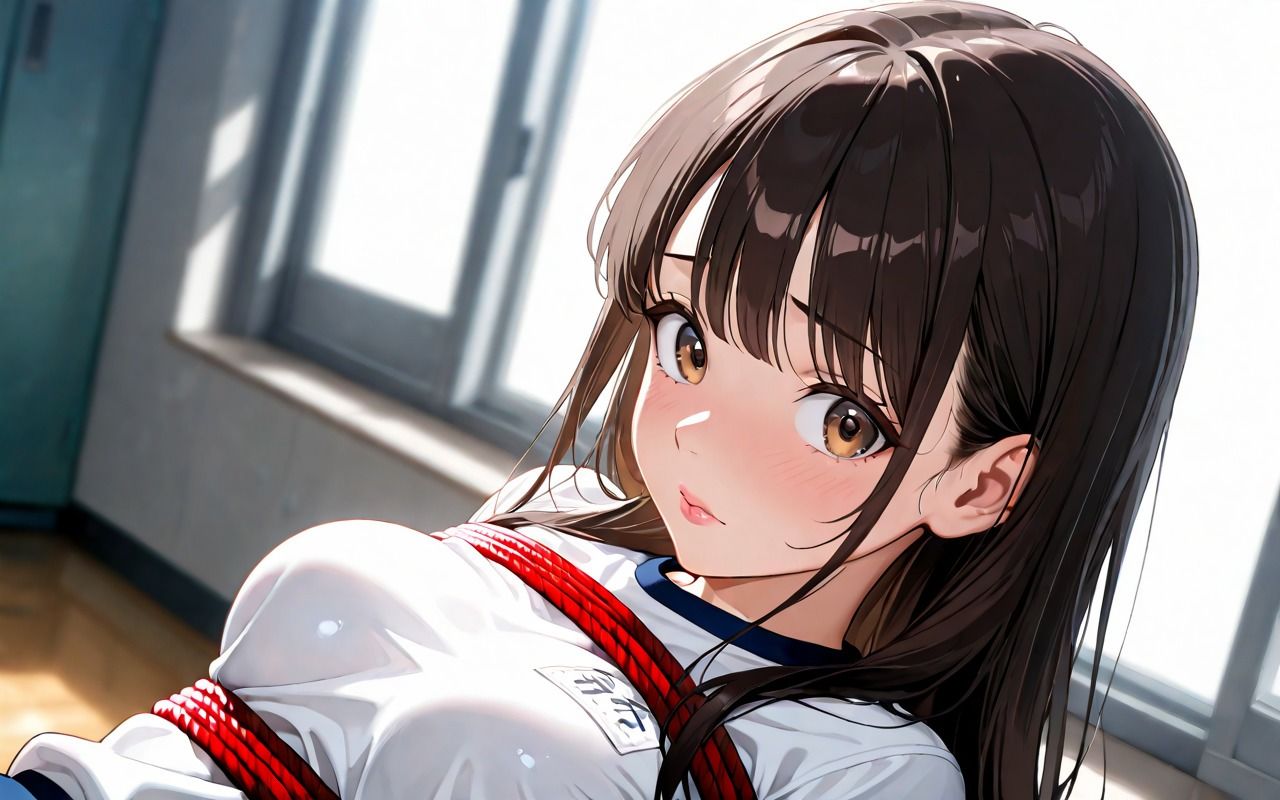 緊縛学園  黒髪清楚JK  〜同級生と先生からも縛られやられまくり〜 - サンプル画像 7