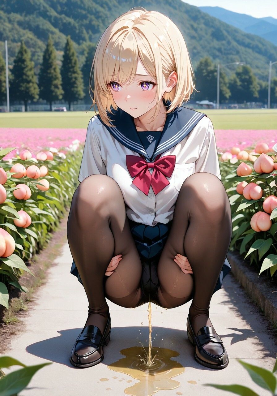 【無修正フルボイス4Kアニメ】制服美少女限定『おもらし探偵』汚（お）パンツを濡らす秘密の瞬間 『質問』目の前で美少女突然おもらしをしたらあなたはどうする？ - サンプル画像 3
