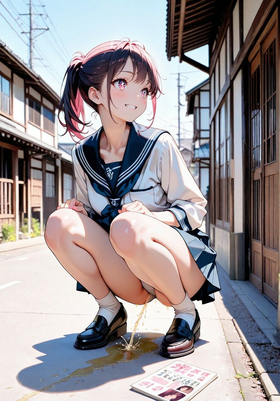 【無修正フルボイス4Kアニメ】制服美少女限定『おもらし探偵』汚（お）パンツを濡らす秘密の瞬間 『質問』目の前で美少女突然おもらしをしたらあなたはどうする？ - サンプル画像 5