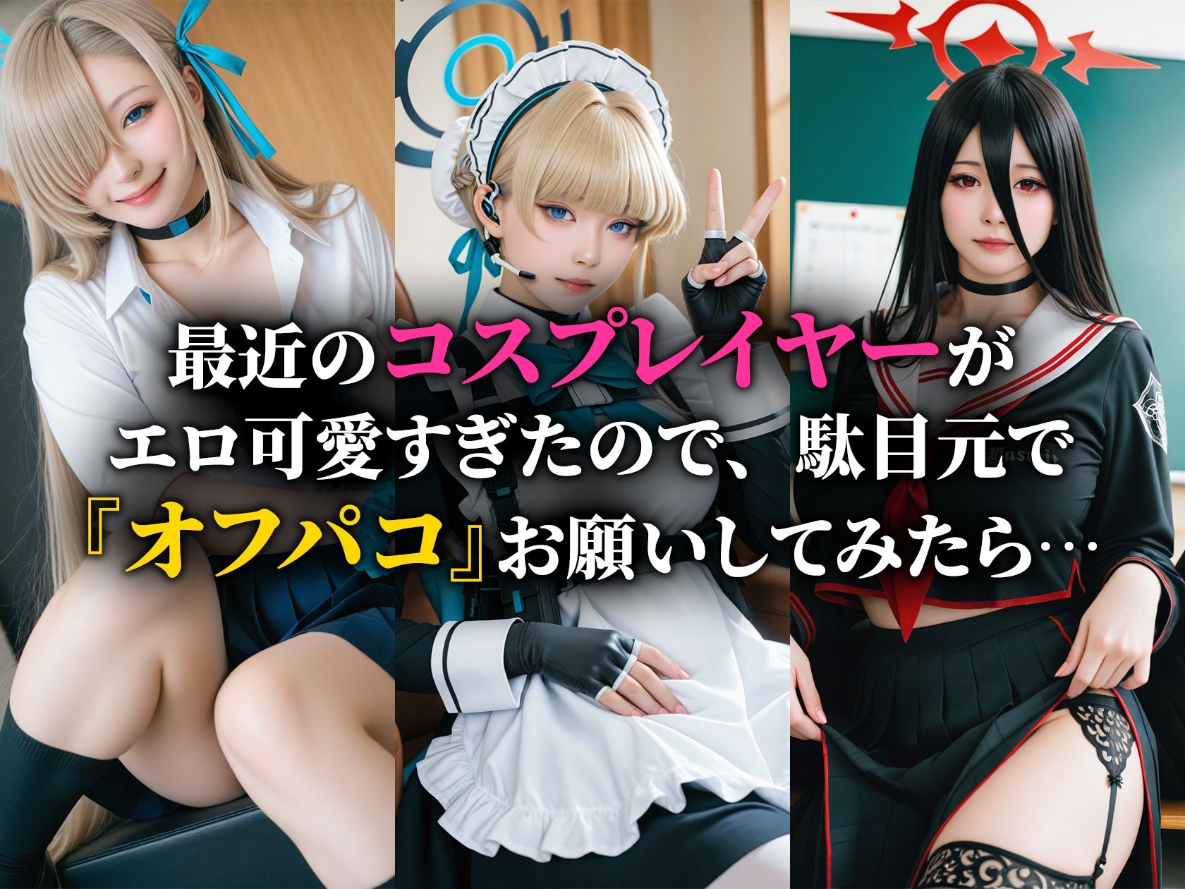 【動画】こすぷれあーかいぶ -先生とオフパコ- - サンプル画像 1