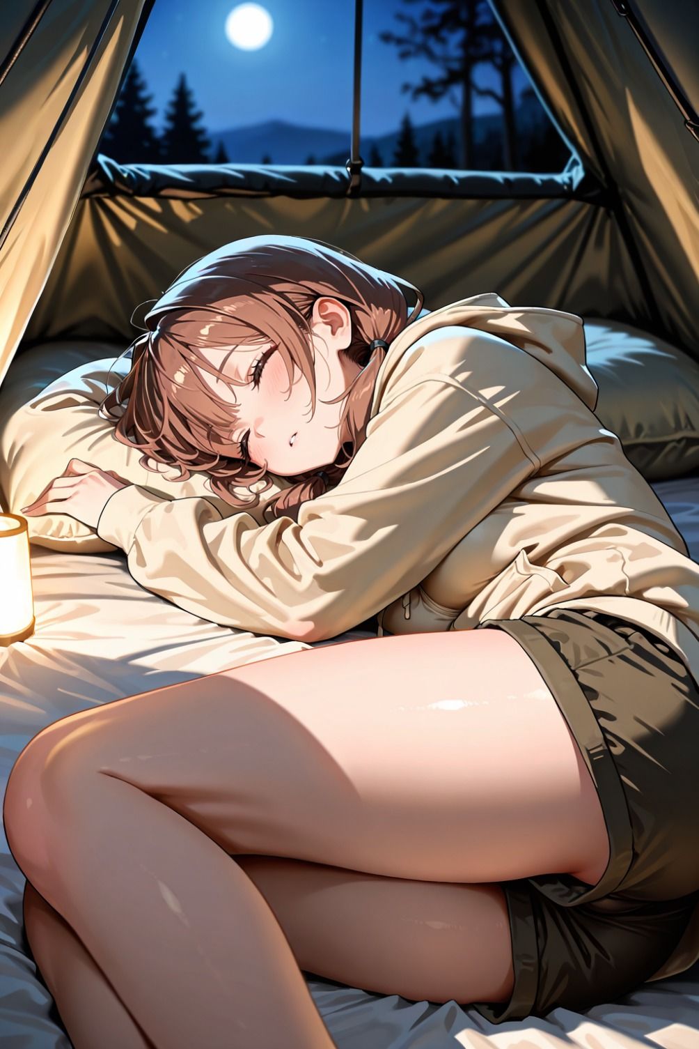 ソロキャンプは危険がいっぱい - サンプル画像 3