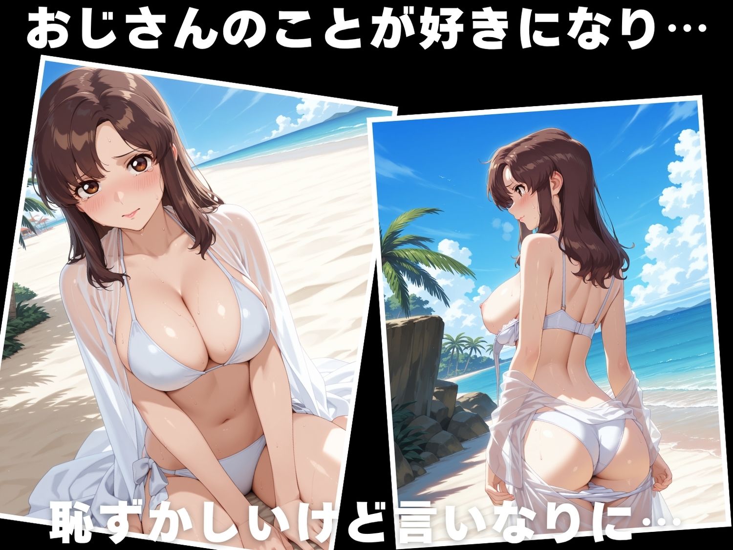 【催◯・水着・妊娠】マリ●ー・ラミ●ス - サンプル画像 3