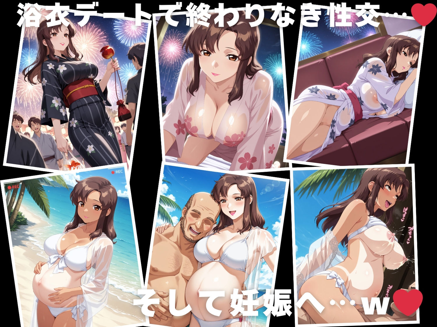 【催◯・水着・妊娠】マリ●ー・ラミ●ス - サンプル画像 10