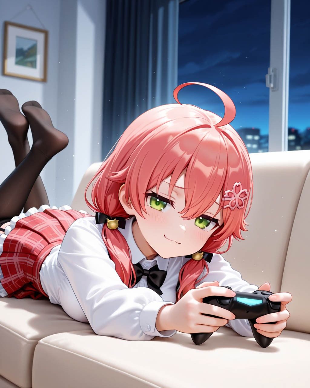 み〇に勝ったらヤラせてあげるにぇ - サンプル画像 1