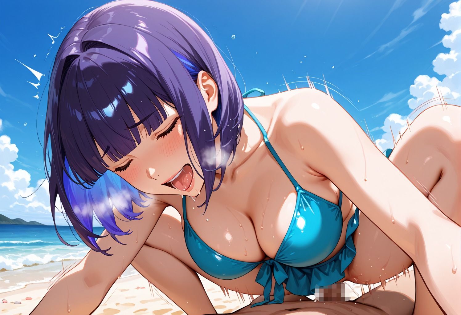 種付けビーチ 〜従順マンコに突かれたい〜 Case.07 - サンプル画像 9