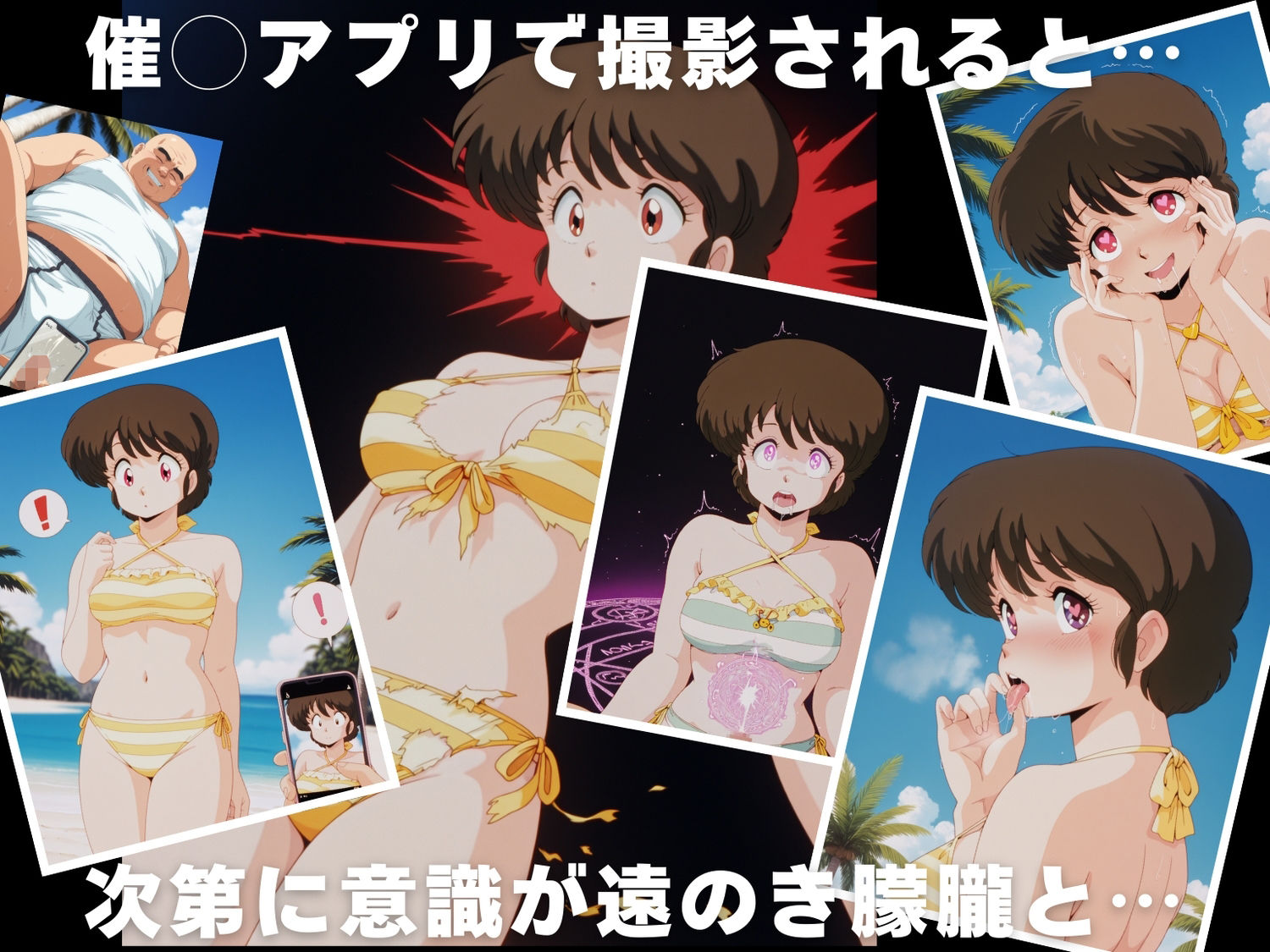 【催◯・水着・妊娠】七● こずえ - サンプル画像 2