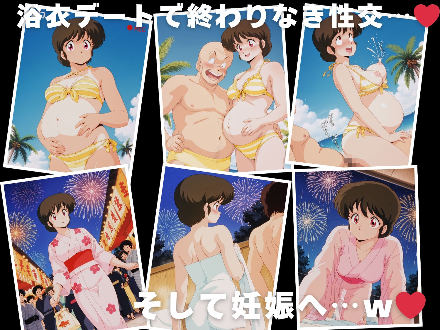 【催◯・水着・妊娠】七● こずえ - サンプル画像 10