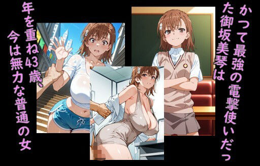 ヒロイン飼育 熟女になり無力化した御〇美琴が囚われ奴●化するCG集 - サンプル画像 1