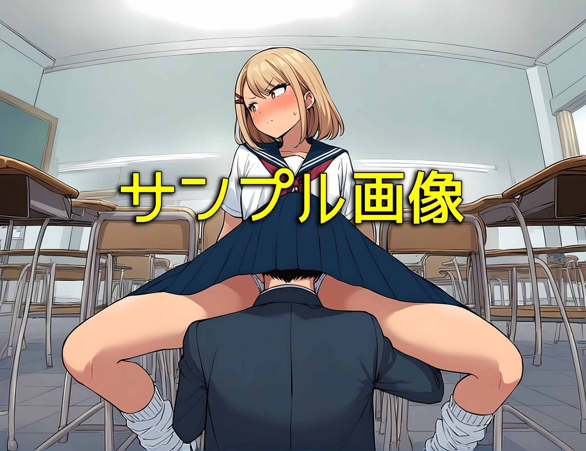 僕はルーズソックス履いたギャルのスカートの中に入りたい - サンプル画像 7