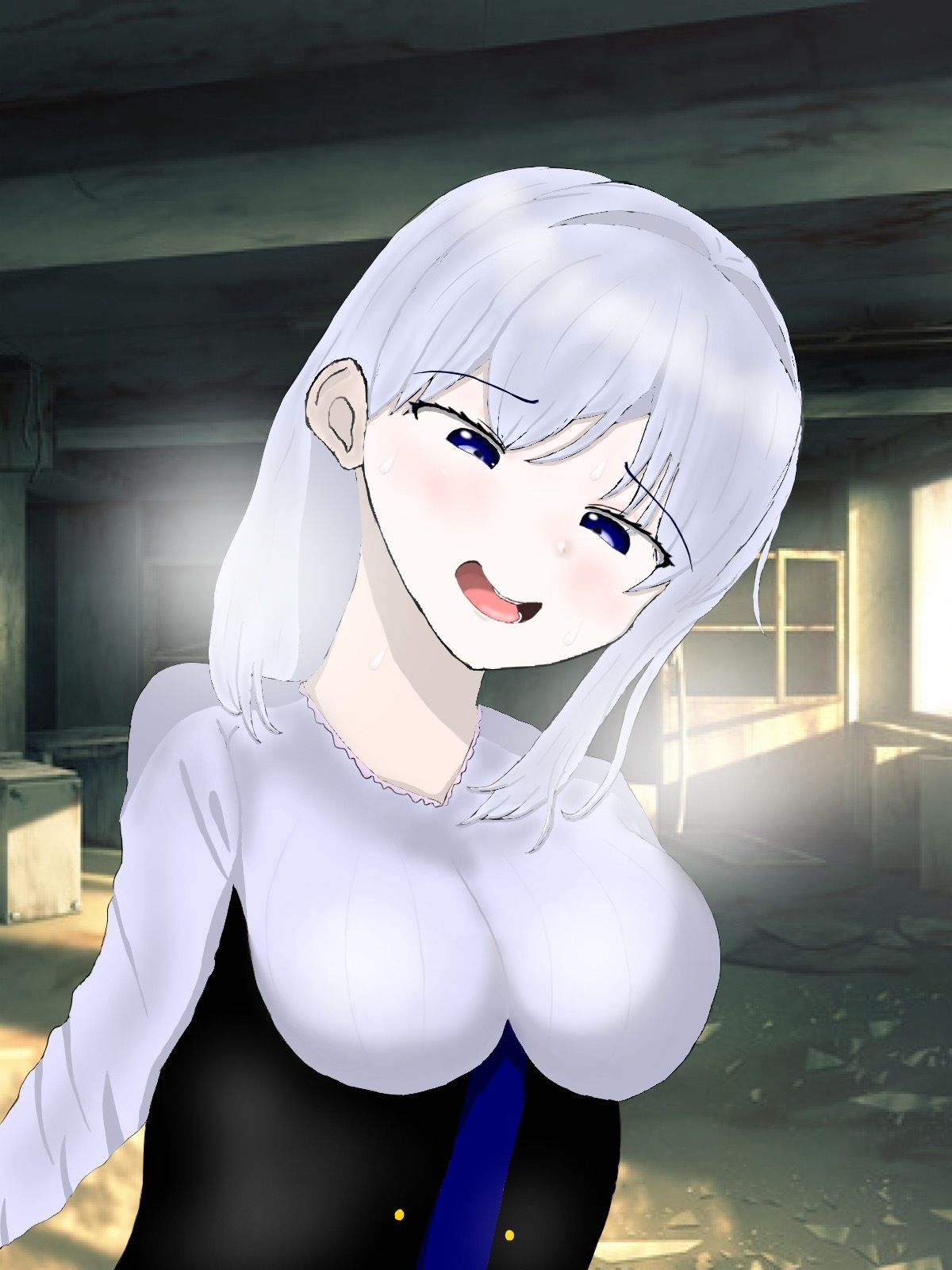 美少女 踏みつけ CG集 - サンプル画像 2