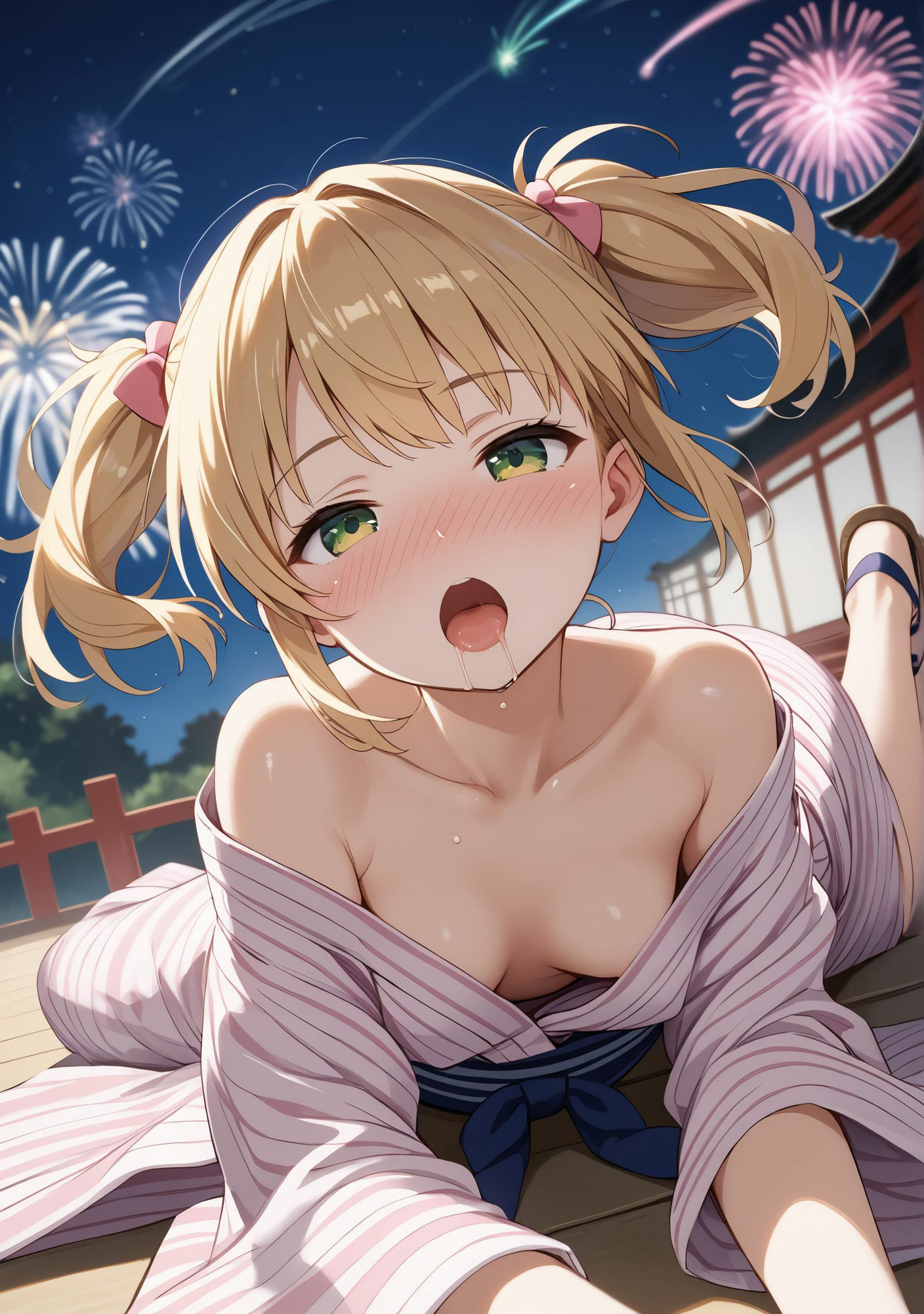 かわいくても男の娘はダメですか？  ひかる 夏祭りver. - サンプル画像 4