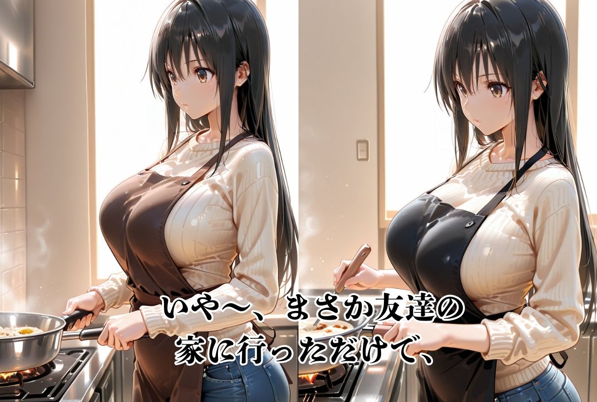 友達の母が若くて美人なので抱いちゃいました - サンプル画像 1
