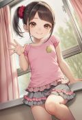 サイドテールちゃん - サンプル画像 1