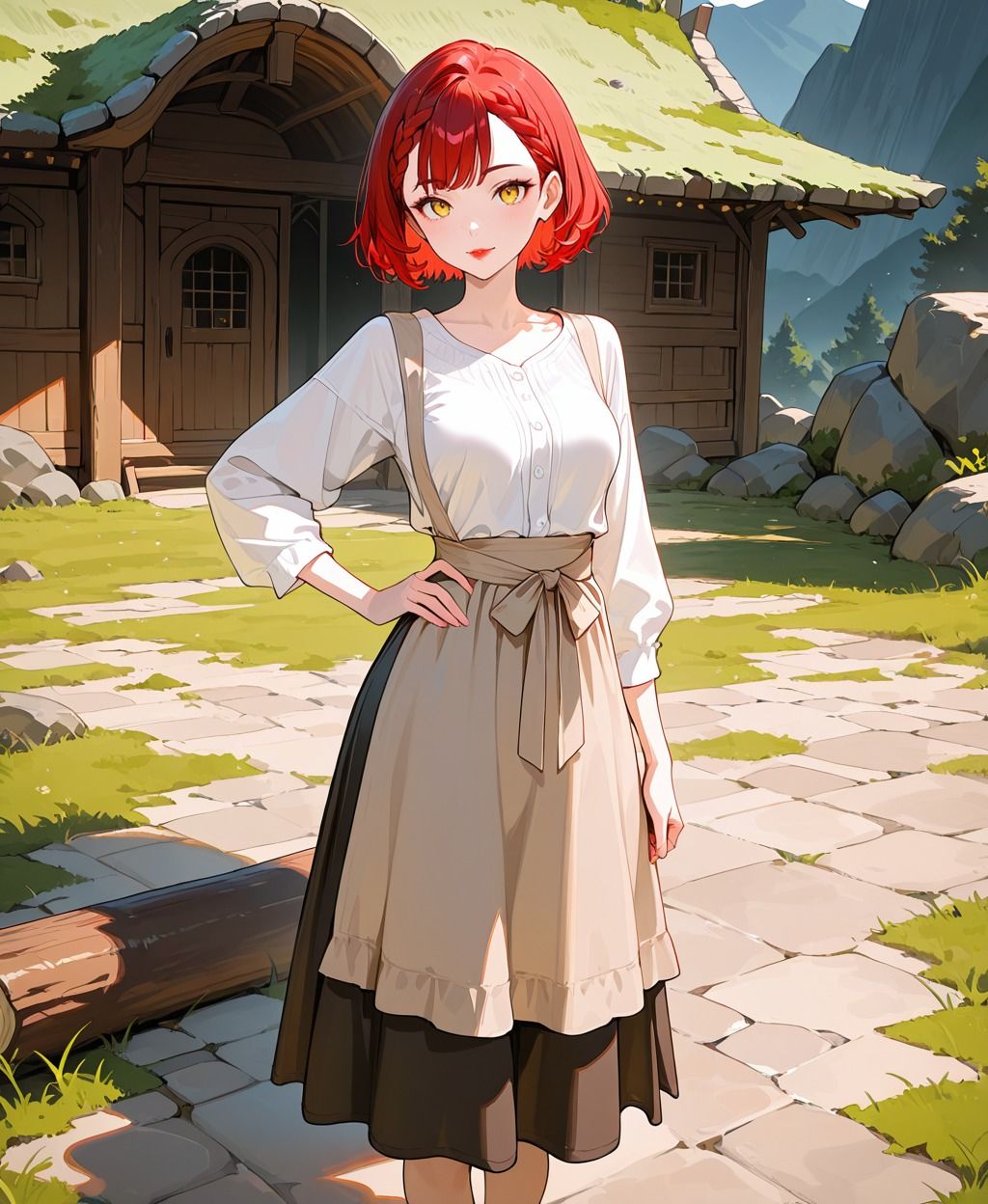 異世界の宿屋に泊まって宿屋の若女将と何度も中出しHした話 - サンプル画像 3