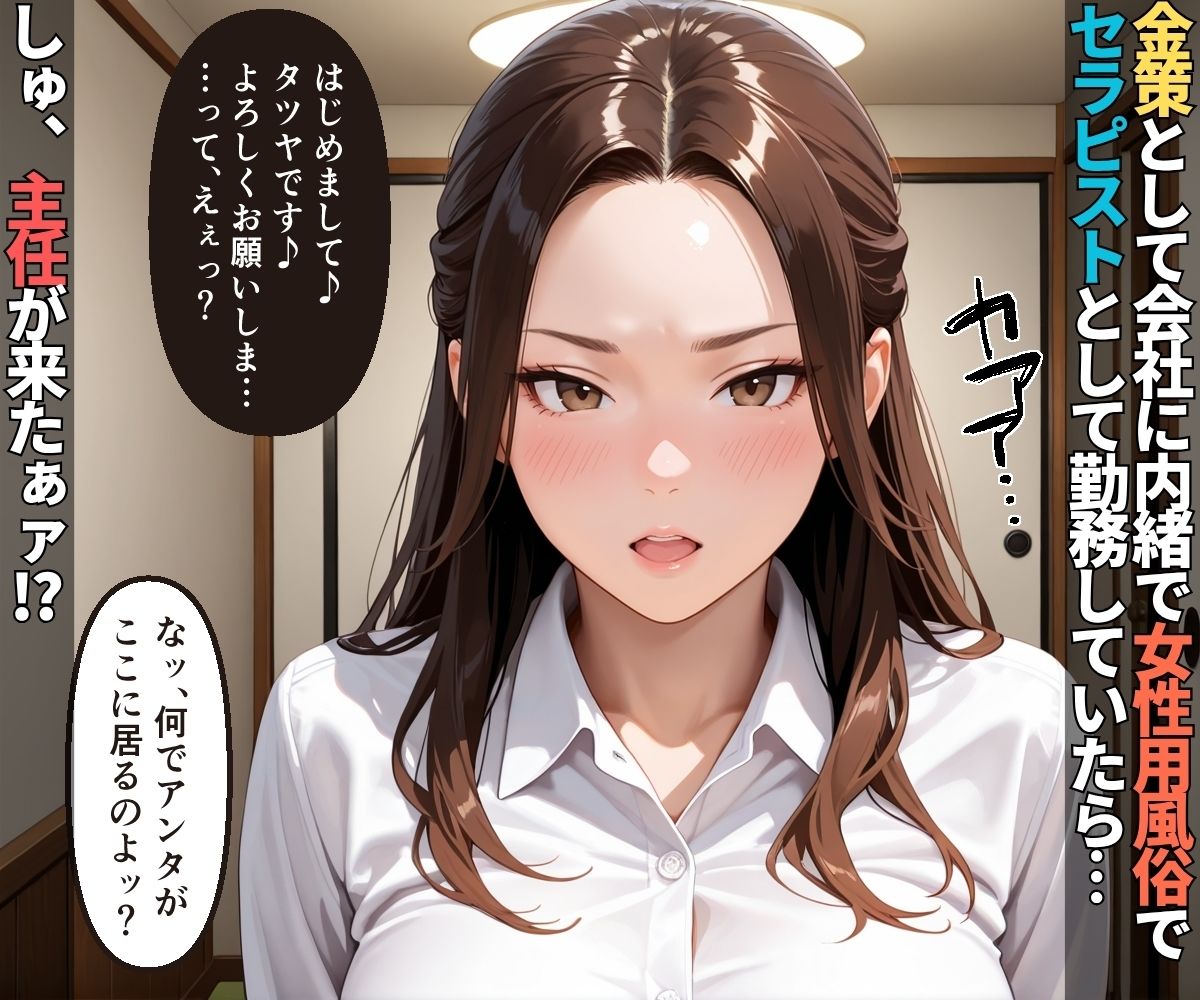 女性用風俗のお客様はいつも怒られてる女上司〜裏オプ中出しでアクメ絶頂〜【OL】【リフレ】【セリフ入り有】【CG500枚】 - サンプル画像 2