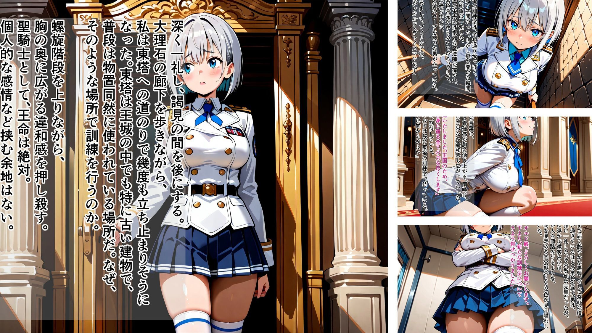 聖騎士フィリシア堕落録 〜洗脳訓練と隷属紋の刻印〜 - サンプル画像 8