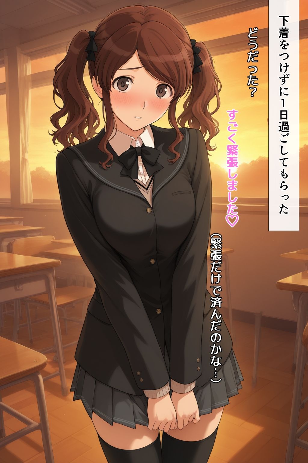 後輩ちゃんといちゃラブ特訓CG集 - サンプル画像 9