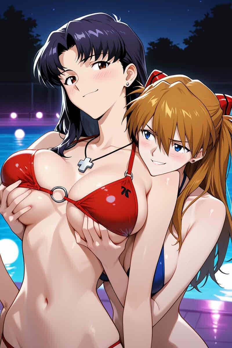 エヴァ〇ゲ〇オ〇ヒロインズ〜エロ同人誌CG集 - サンプル画像 10