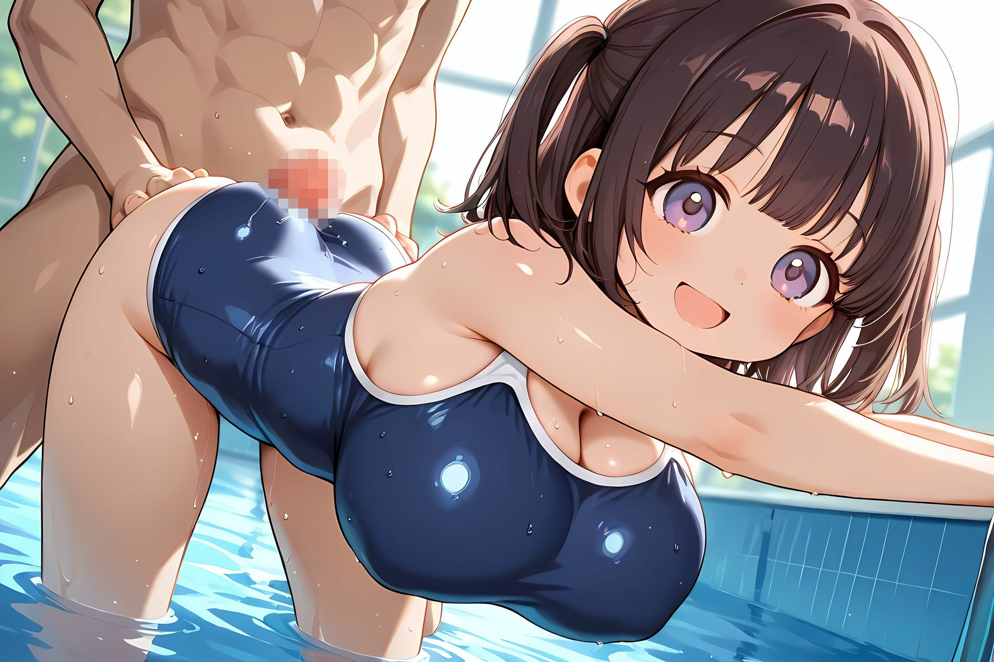 巨乳の妹とクラスメイト「みんな一緒にエッチしよ」 - サンプル画像 6