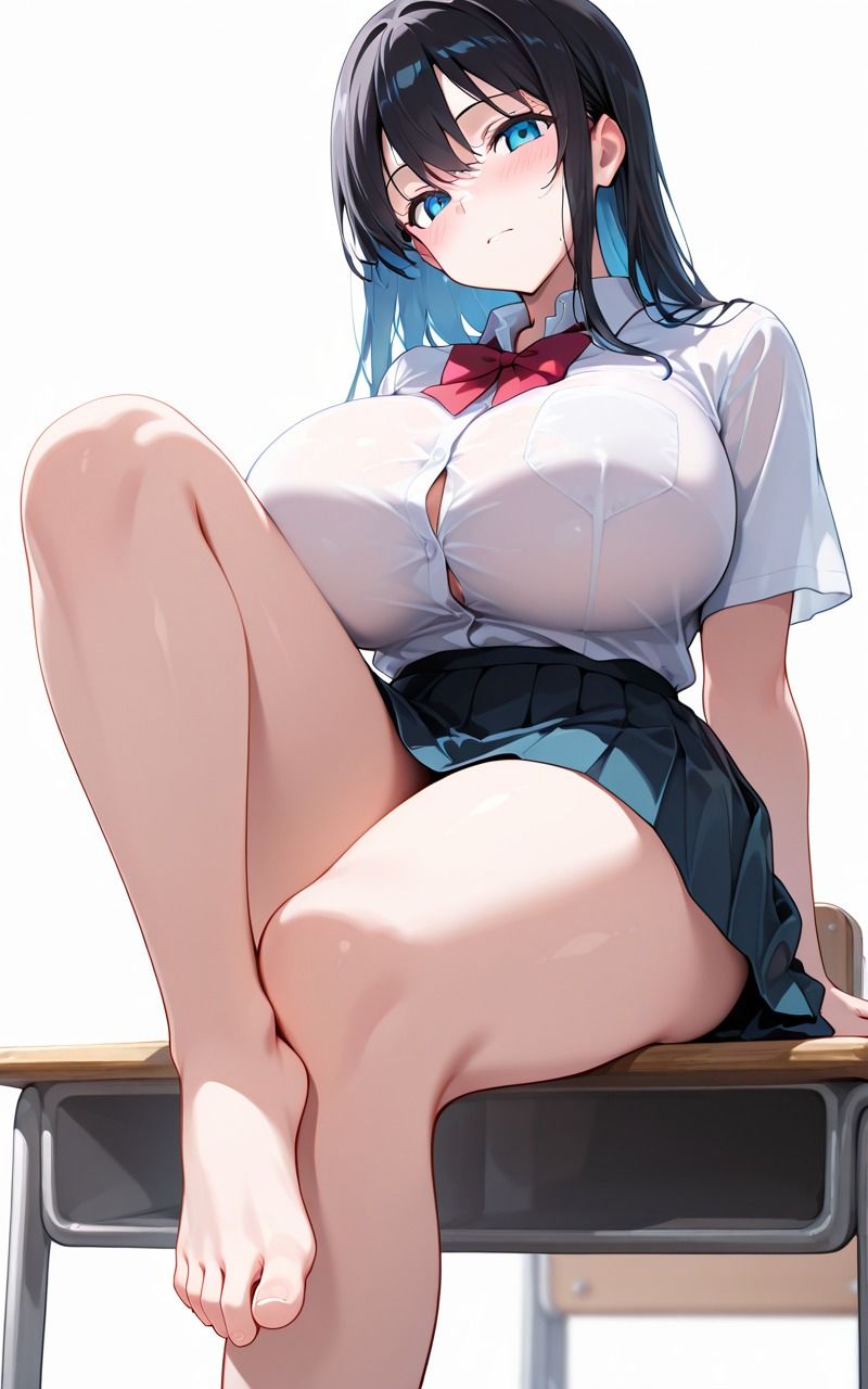 僕のデカすぎちんぽに巨根堕ちする巨乳JK - サンプル画像 2