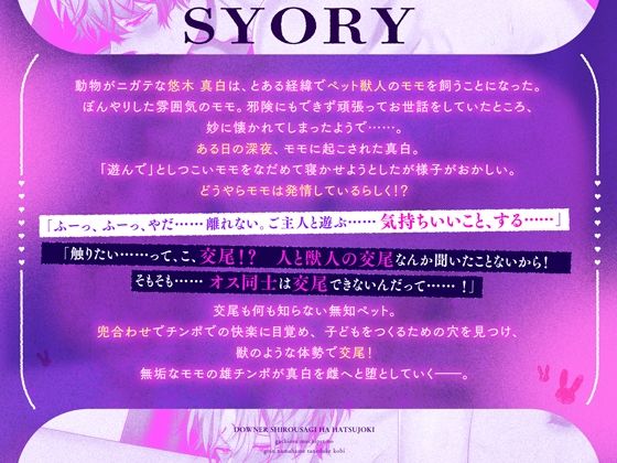 《Live2Dアニメ》ダウナー白ウサギは発情期〜ガチ雄♂無知ペットの生ハメ強引種付け交尾〜 - サンプル画像 1