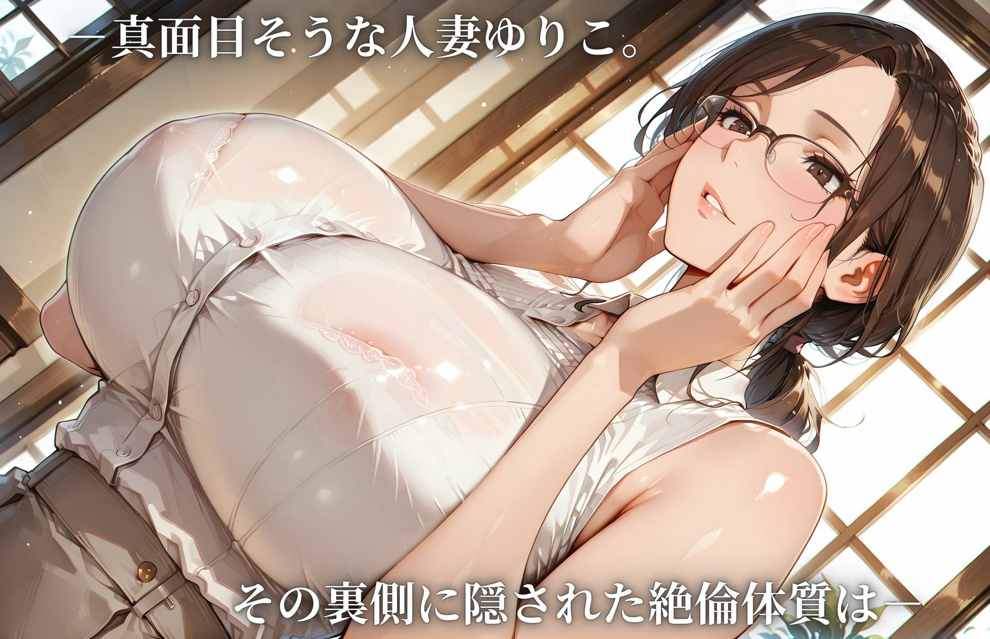 【4Kの高画質】Jカップの人妻ゆりこ〜初めての不倫編。 - サンプル画像 2