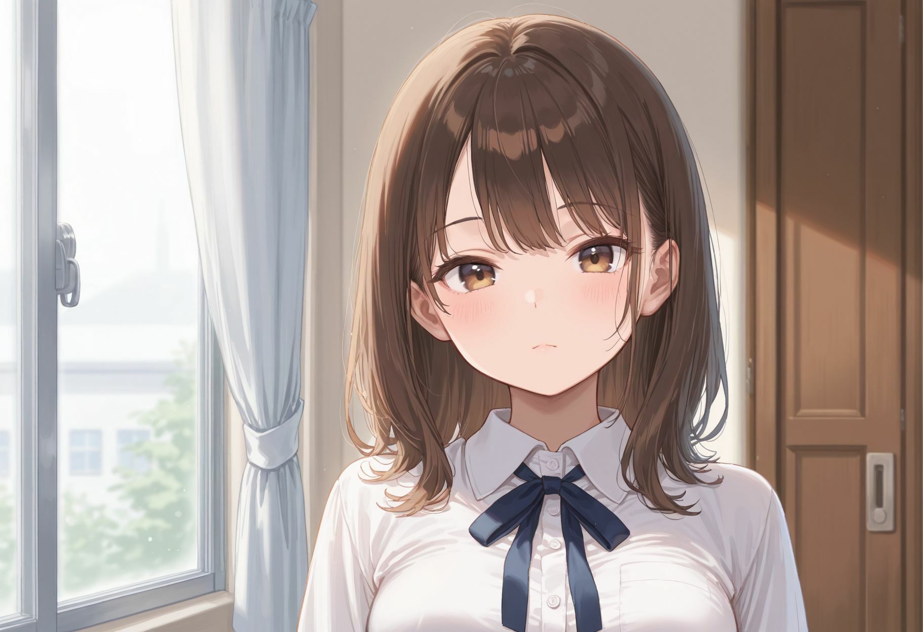 大人しくて控えめな同級生  ドMに目覚めて俺だけのマゾペットに - サンプル画像 1