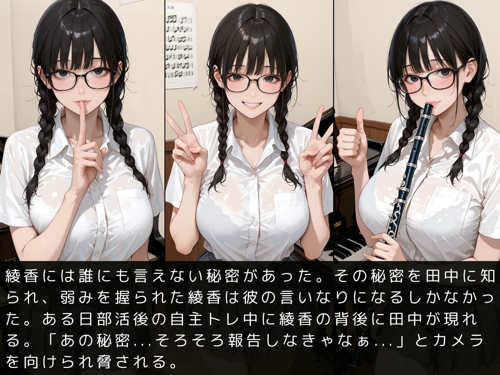 放課後の性指導〜高梨綾香の禁断の記録〜部活編 - サンプル画像 4