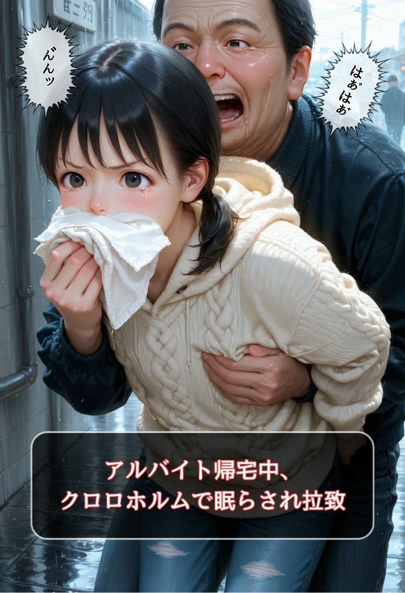拉致られ美少女とイかれたジジイの犯行記録 - サンプル画像 2