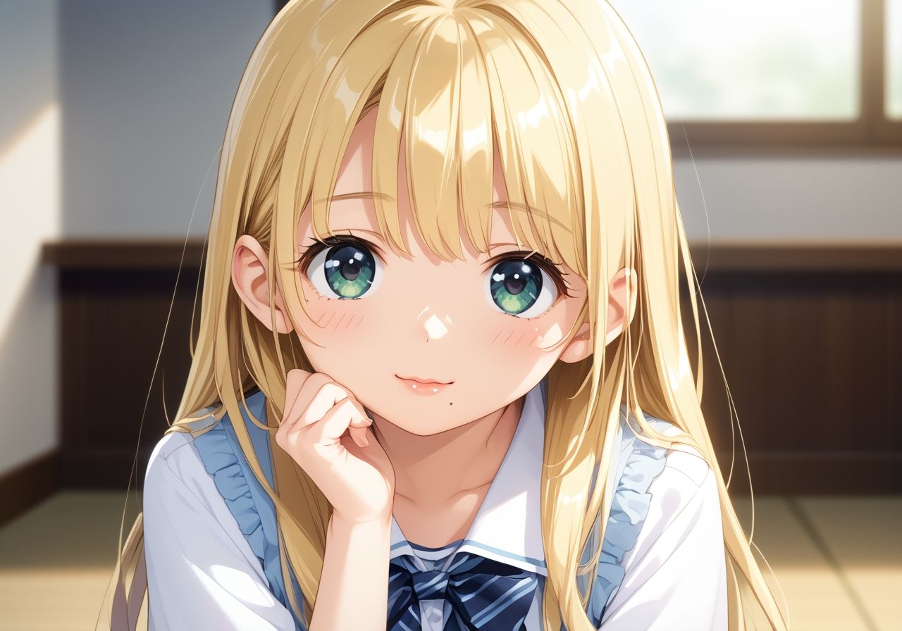 金髪ギャル下剋上SEX物語 - サンプル画像 1
